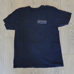 Friends Patch Vintage Black Medium T-Shirt